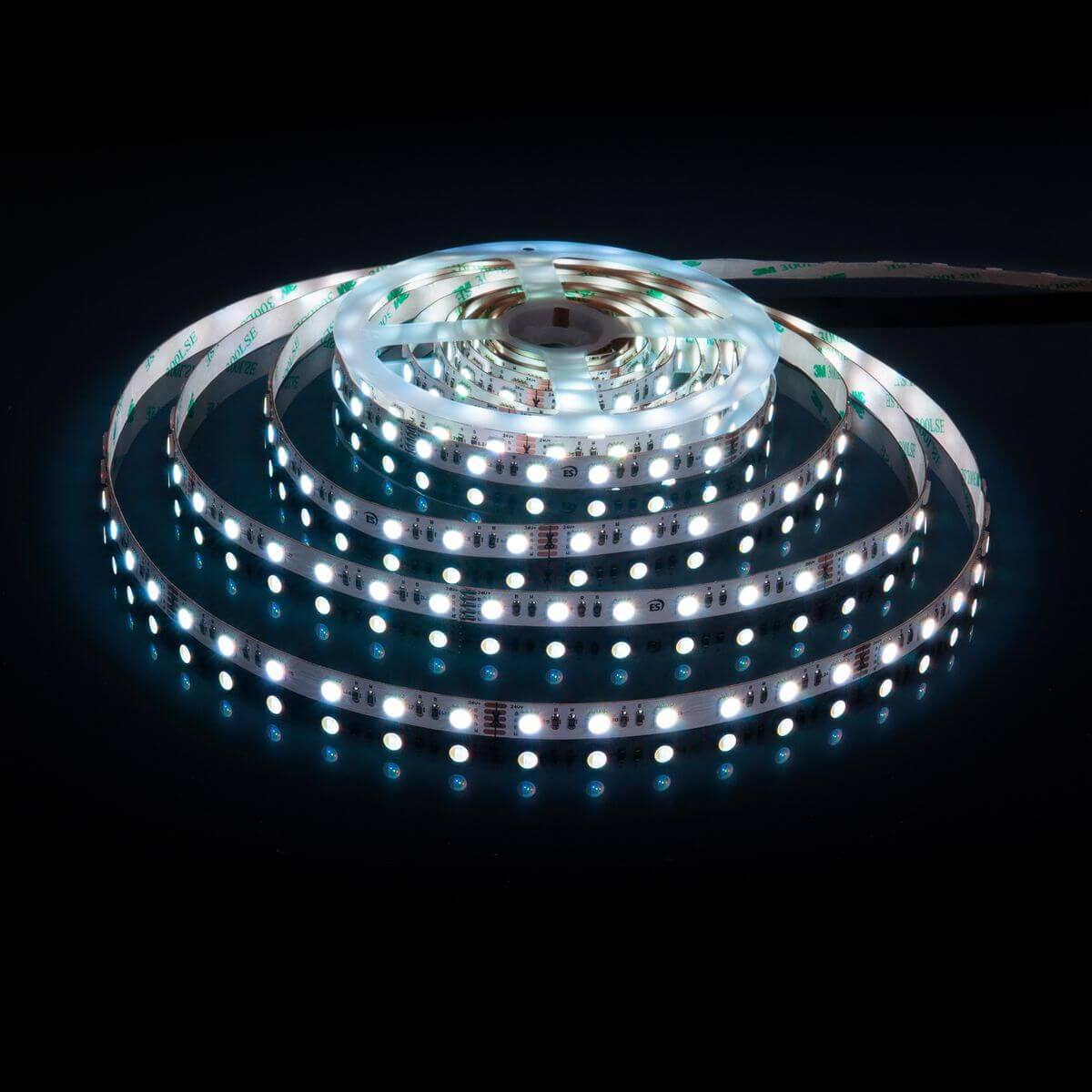 фото светодиодная лента elektrostandard 24w/m 60led/m 5050smd mix rgb/дневной белый 5m a053702 | 220svet.ru