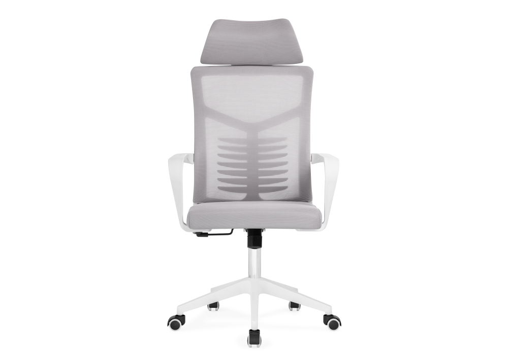 фото компьютерное кресло woodville montana light gray / white 15620 | 220svet.ru