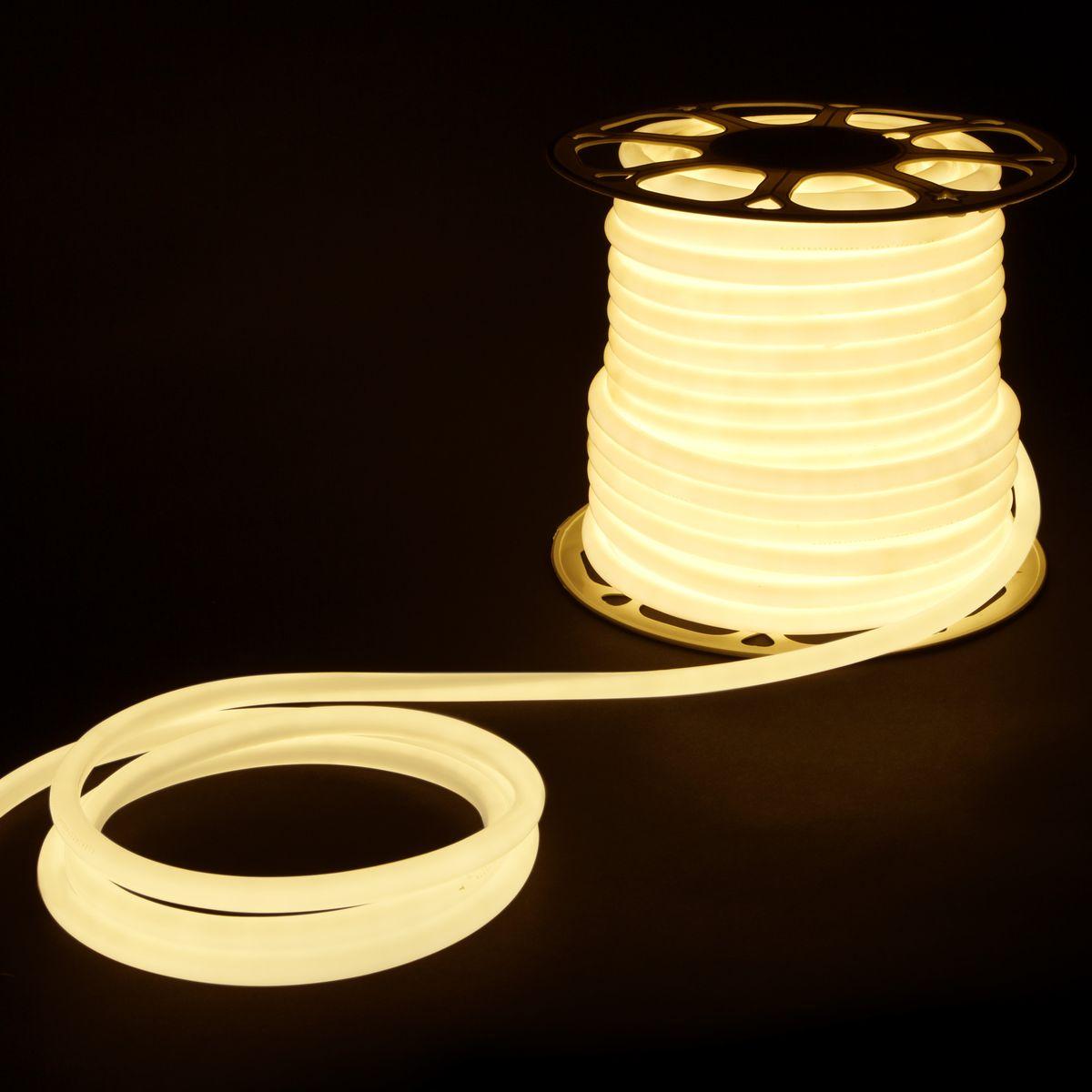 фото гибкий неон elektrostandard 9,6w/m 144led/m 2835smd дневной белый 50m a052996 | 220svet.ru