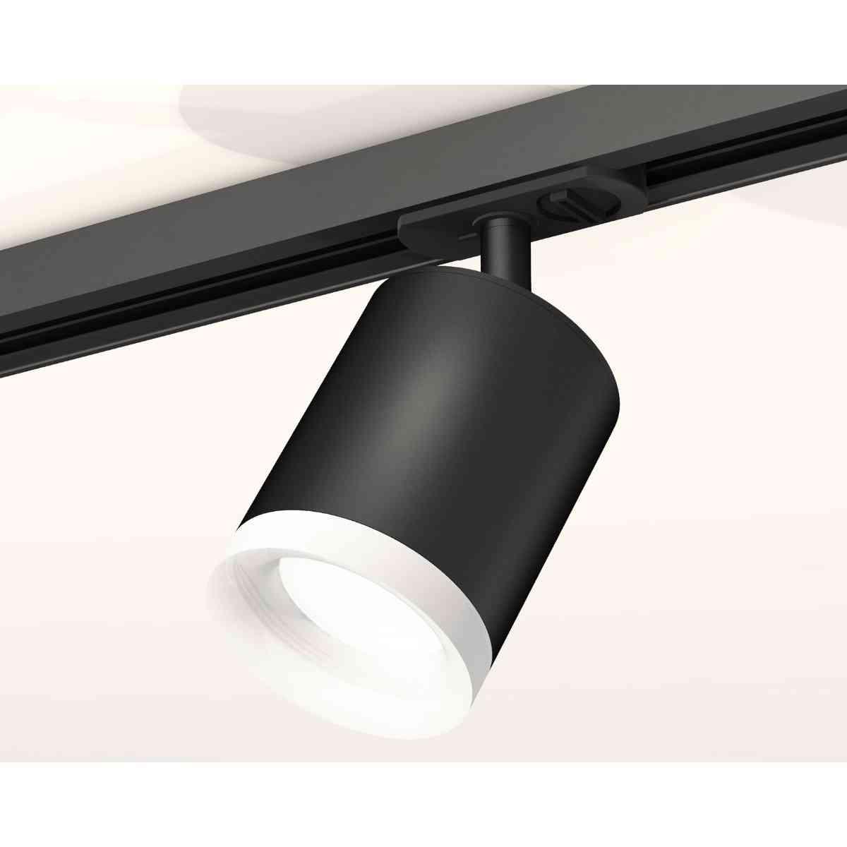 фото комплект трекового светильника ambrella light track system xt7422021 sbk/fr черный песок/белый матовый (a2537, c7422, n7165) | 220svet.ru