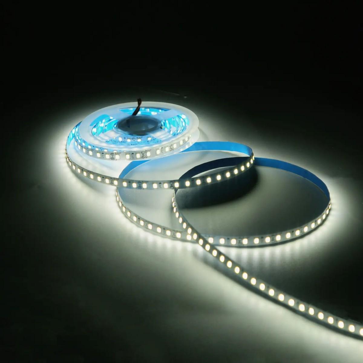 фото лента gauss 12w/m 120led/m 2835smd теплый белый 5m bt070 | 220svet.ru