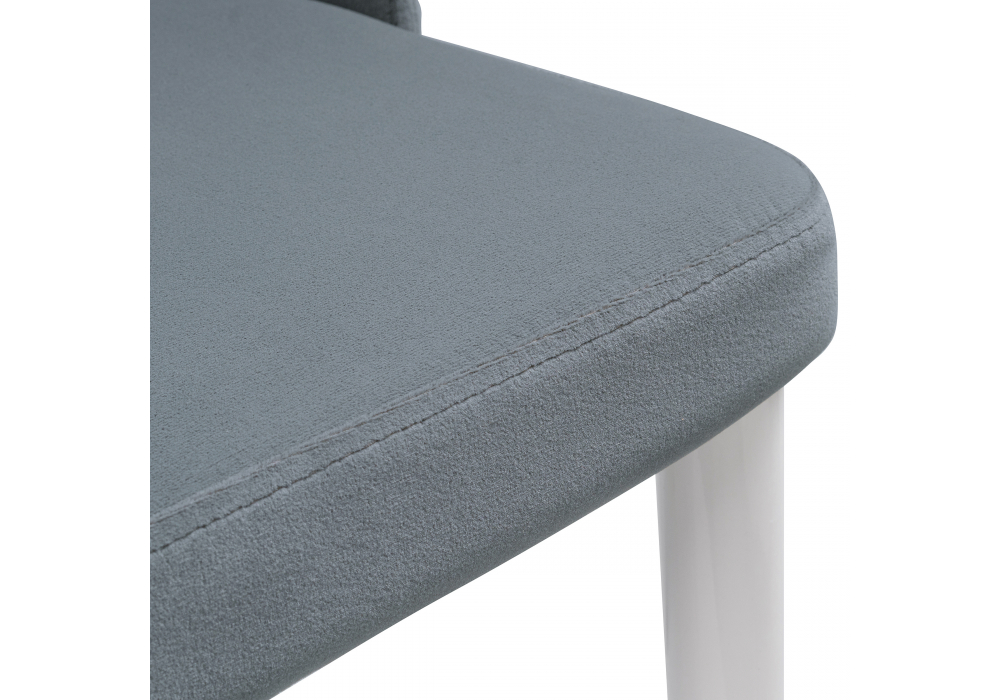 фото обеденная группа woodville уин 90 white / gray 579112 | 220svet.ru