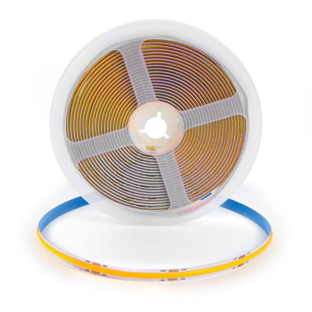 фото светодиодная лента feron 8w/m 320led/m 2110smd теплый белый 5m ls530 48263 | 220svet.ru