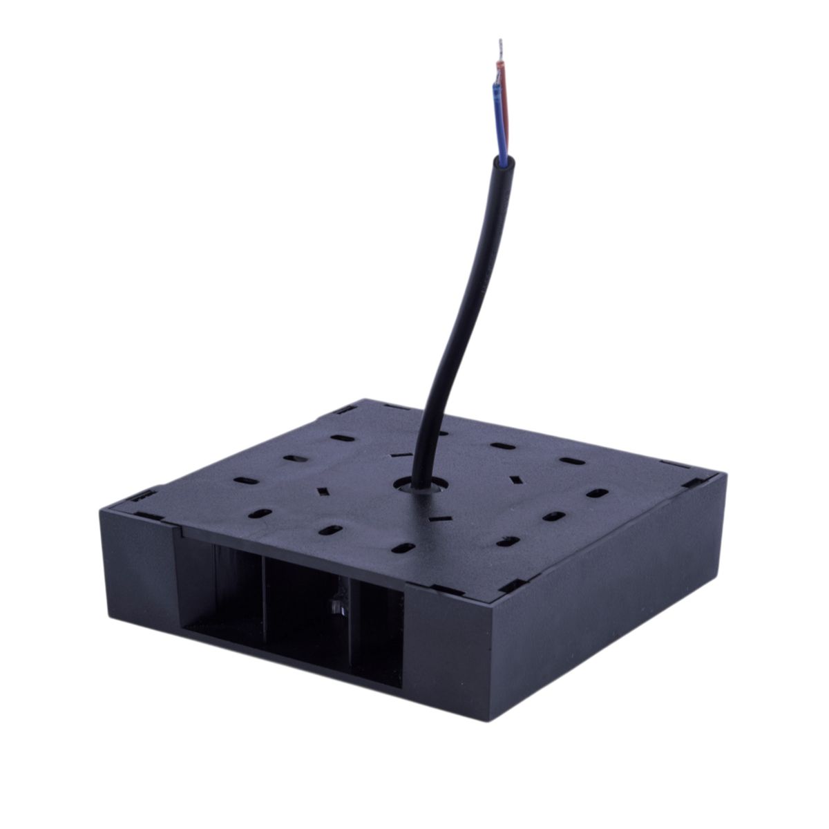 фото уличный настенный светильник uniel ulu-p33b-4w/4000k ip65 black ul-00013622 | 220svet.ru
