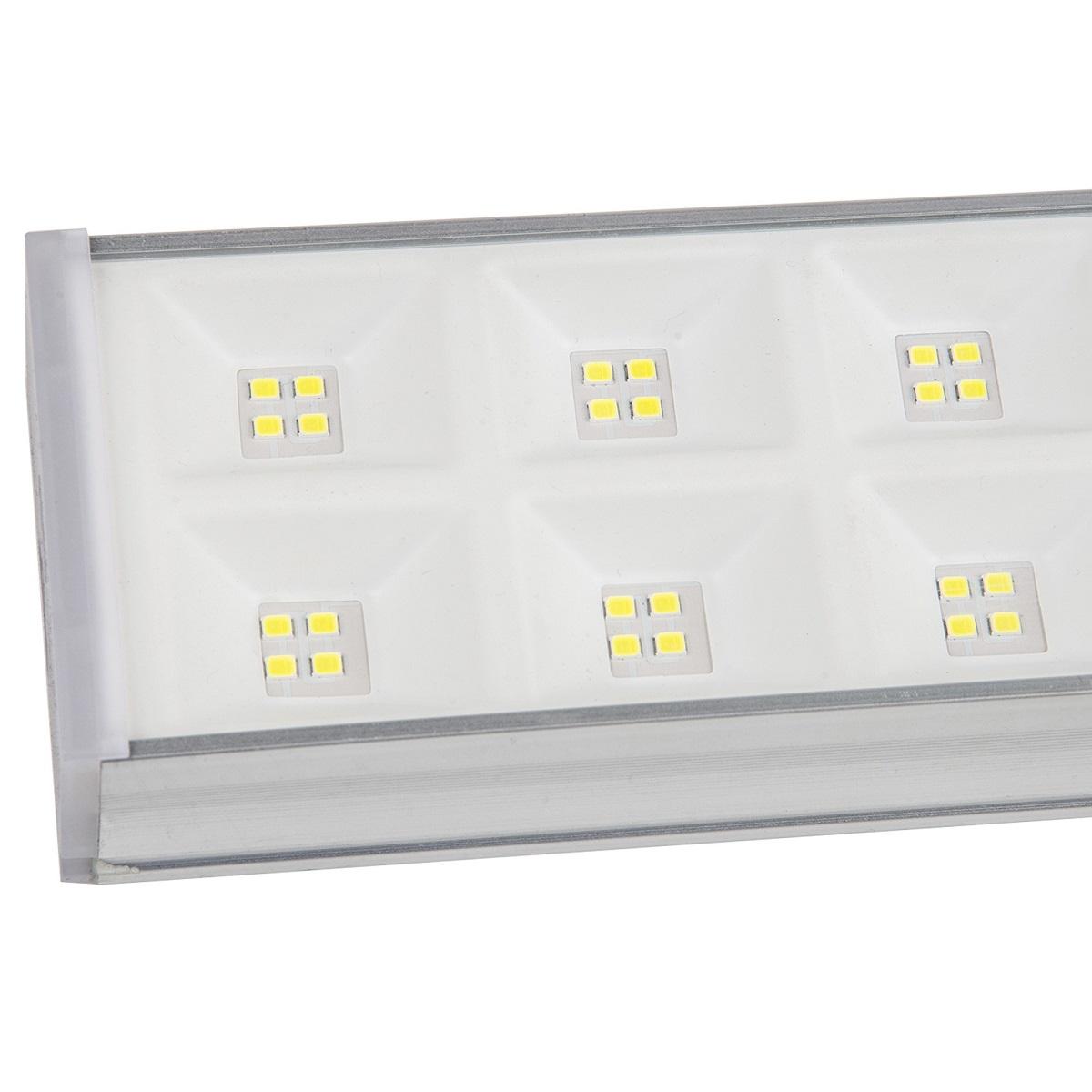 фото линейный светодиодный светильник uniel ulo-fl120c-100w/4000k/k silver linkable ul-00010829 | 220svet.ru