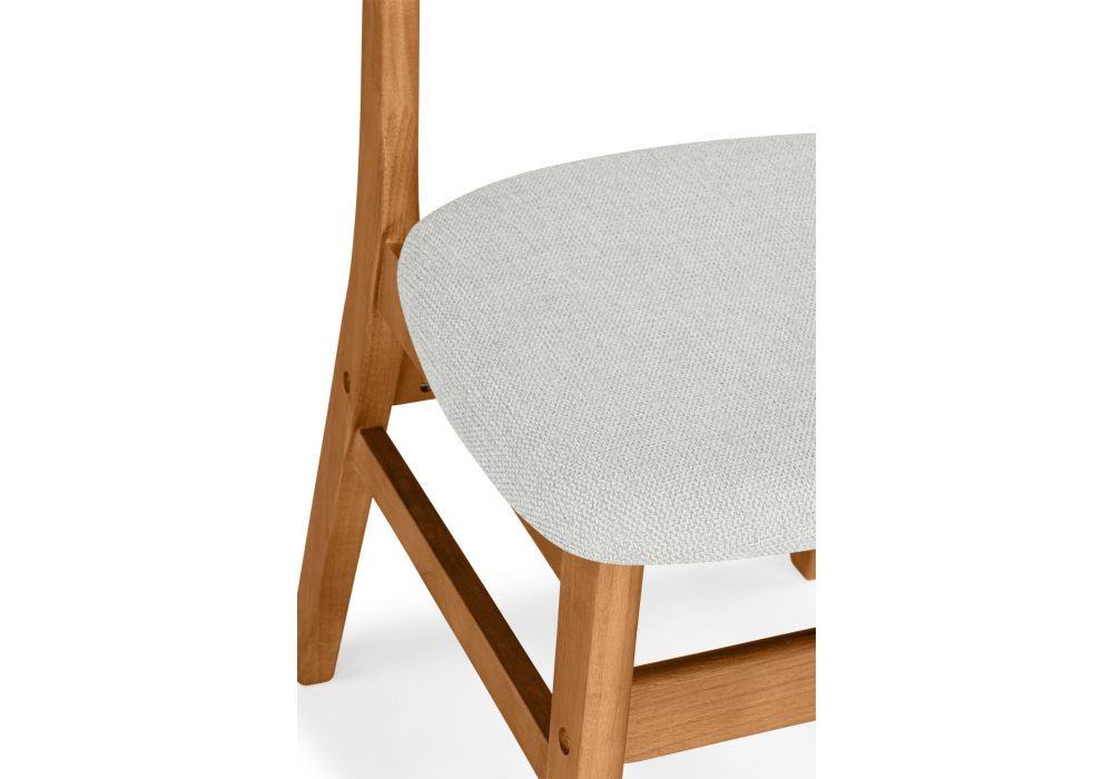 фото стул деревянный woodville okava бежевый / орех 15973 | 220svet.ru