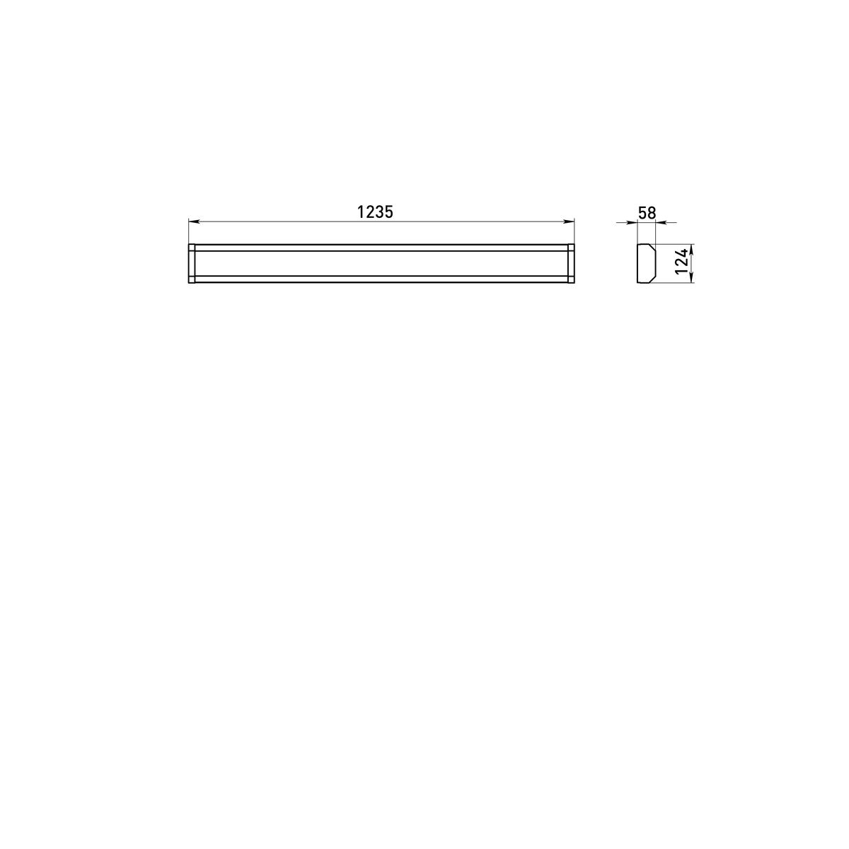 фото светильник эра dpo b 1200 2хt8 g13 с рассеивателем ip40 под 2 светодиодные лампы t8 2*g13 led 12 б0071381 | 220svet.ru