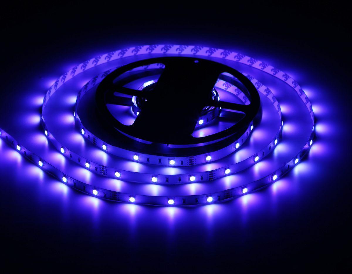 фото комплект светодиодной ленты ambrella light 7,2w/m 30led/m 5050smd rgb 5m gs2401 | 220svet.ru
