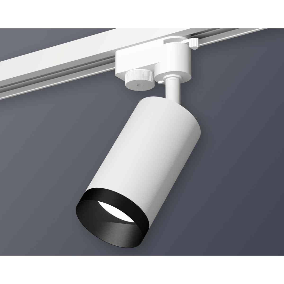 фото комплект трекового светильника ambrella light xt6322061 swh/pbk белый песок/черный полированный (a2520, c6322, n6131) | 220svet.ru