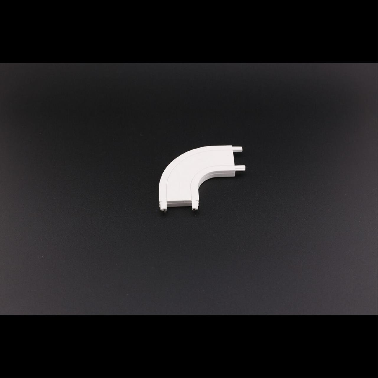 фото коннектор питания полукруглый aployt magnetic track 48 apl.0181.10.01 | 220svet.ru