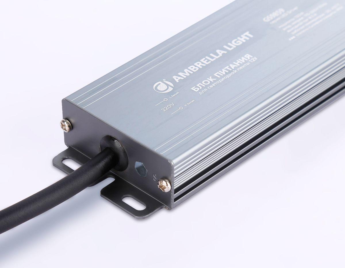 фото блок питания для светодиодной ленты ambrella light illumination led driver 12v 48w ip67 4a gs9806 | 220svet.ru