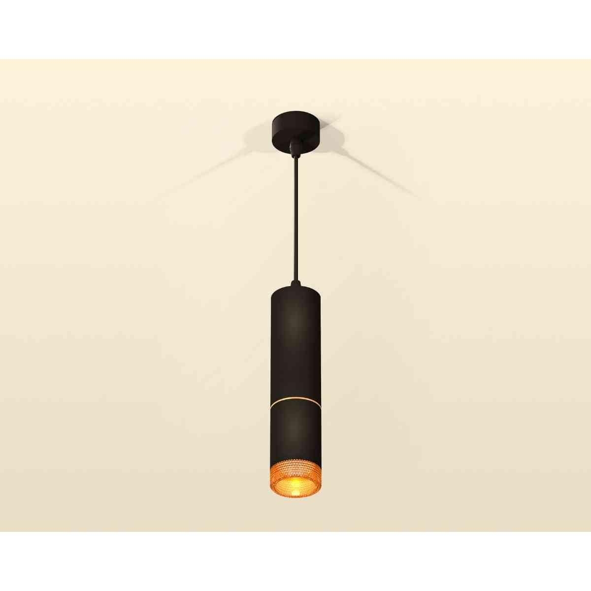 фото комплект подвесного светильника ambrella light techno spot xp6313020 sbk/cf черный песок/кофе (a2302, c6343, a2062, c6313, n6154) | 220svet.ru