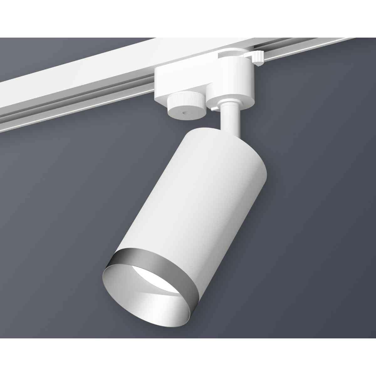 фото комплект трекового светильника ambrella light track system xt6322063 swh/mch белый песок/хром матовый (a2520, c6322, n6133) | 220svet.ru