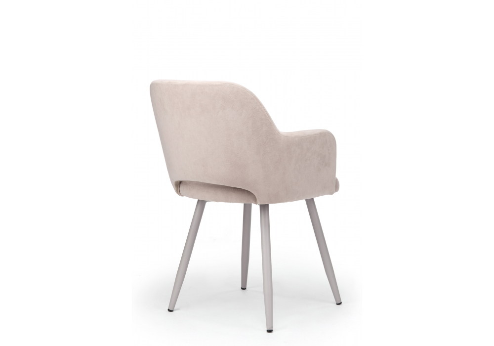 фото стул на металлокаркасе woodville эолин латте (glory 10) / серый 631700 | 220svet.ru