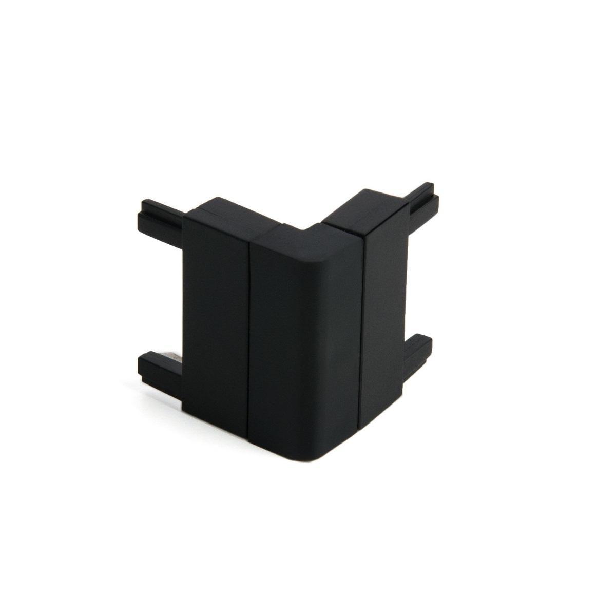 фото коннектор угловой для накладного шинопровода elektrostandard flat magnetic 85002/00 черный a063737 | 220svet.ru