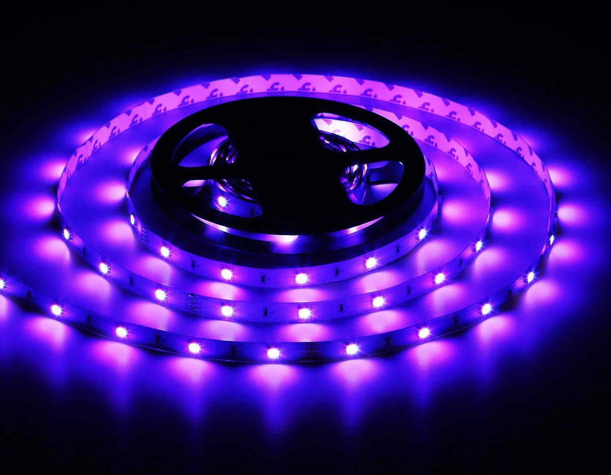 фото светодиодная лента ambrella light 7,2w/m 30led/m 5050smd rgb 5m gs4301 | 220svet.ru