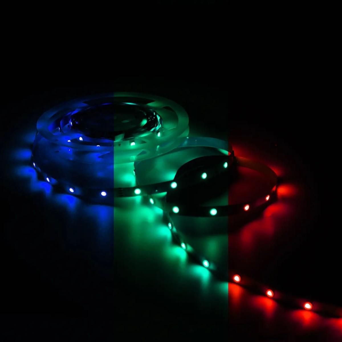 фото лента gauss 6w/m 30led/m 5050smd разноцветный 3m bt010 | 220svet.ru
