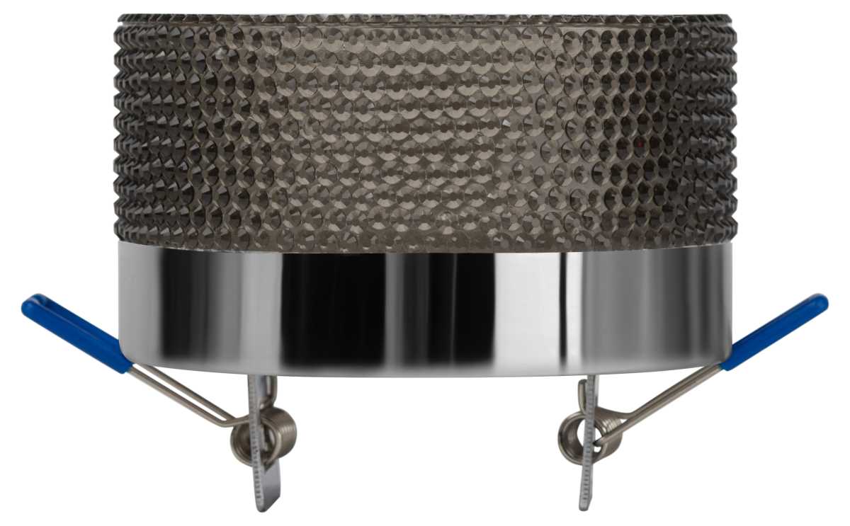 фото светильник встраиваемый эра dk97 ch/bk под лампу gx53 хром/черный б0057462 | 220svet.ru