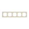 Миниатюра фото рамка lk studio 5-постовая (бежевый) lk60 864501-1 | 220svet.ru