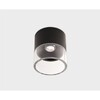 Миниатюра фото потолочный светодиодный светильник italline it014-0201 black | 220svet.ru