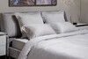 Миниатюра фото комплект наволочек тенсель серый 50*70 garda decor 144hf-10310 | 220svet.ru
