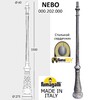 Миниатюра фото парковый фонарь fumagalli nebo ofir/simon 3l  u33.202.r30.bxh27 | 220svet.ru