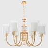 Миниатюра фото подвесная люстра crystal lux elena sp6 gold | 220svet.ru