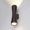 Миниатюра фото уличный настенный светодиодный светильник elektrostandard 1502 techno led a044301 | 220svet.ru