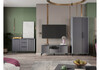 Миниатюра фото гостиная комплектация 1 woodville иадама графит софт 620680 | 220svet.ru