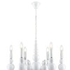 Миниатюра фото подвесная люстра lumion nana 8260/6 белый | 220svet.ru