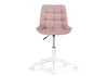 Миниатюра фото офисное кресло woodville честер розовый / белый 533175 | 220svet.ru
