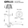 Миниатюра фото торшер citilux линц cl402983t | 220svet.ru