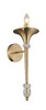 Миниатюра фото бра crystal lux miracle ap1 bronze | 220svet.ru