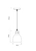 Миниатюра фото подвесной светильник arte lamp eurica a4248sp-1bk | 220svet.ru