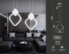 Миниатюра фото подвесной светодиодный светильник ambrella light comfort line fl5255 | 220svet.ru