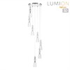 Миниатюра фото подвесная люстра lumion emily 8268/7a | 220svet.ru