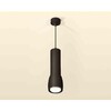 Миниатюра фото комплект подвесного светильника ambrella light techno spot xp1142010 sbk/fr черный песок/белый матовый (a2311, c7456, a2011, c1142, n7165) | 220svet.ru