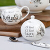 Миниатюра фото набор сахарница и сливочник алиса в стране чудес v&a kitchen craft | 220svet.ru