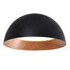 Миниатюра фото потолочный светильник delight collection c0207-600a black and wood | 220svet.ru
