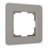 Миниатюра фото рамка из стекла на 1 пост werkel elite дымчатый w0012417 | 220svet.ru