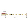 Миниатюра фото светодиодная лента favourite 19,8w/m 168led/m 2835smd от теплого до холодного 5m 2001-62020 | 220svet.ru