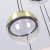Миниатюра фото подвесная светодиодная люстра favourite luna 4371-9p | 220svet.ru