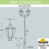 Миниатюра фото парковый фонарь fumagalli nebo ofir/noemi 2l  e35.202.r20.wyh27 | 220svet.ru