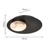 Миниатюра фото настенный светодиодный светильник favourite murmel 4557-1w | 220svet.ru