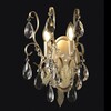 Миниатюра фото настенный светильник crystal lux esmiralda ap2 gold | 220svet.ru