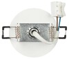 Миниатюра фото светильник встраиваемый алюминиевый эра kl106 wh/bk под лампу mr16 gu10 белый/черный матовый б0061628 | 220svet.ru