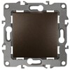 Миниатюра фото кнопка эра 12 10ax 250v бронза 12-1111-13 б0047837 | 220svet.ru