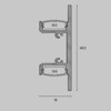 Миниатюра фото профиль для светодиодной ленты maytoni led strip alm-1848-w-2m | 220svet.ru