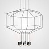 Миниатюра фото подвесной светильник imperium loft via wireflow polyhedral 377876-22 | 220svet.ru