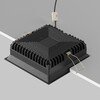 Миниатюра фото встраиваемый светодиодный светильник maytoni okno dl056-24w3-4-6k-b | 220svet.ru